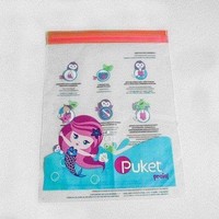 Saco de plástico ziplock personalizado